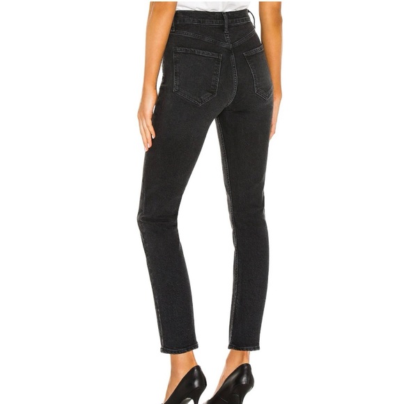 Agolde Riley High Rise Straight Crop jeans - Picture 3 of 4